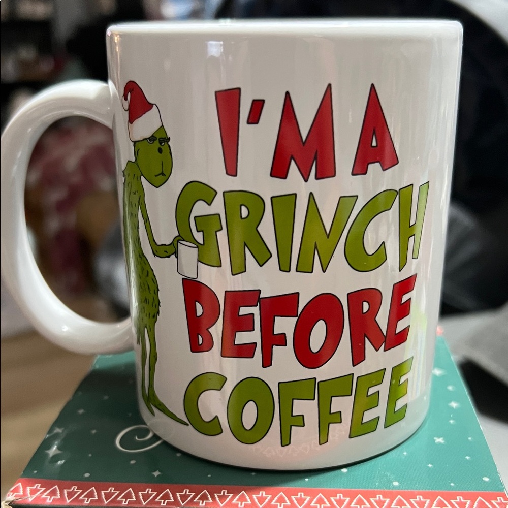 Festive Grinch Coffee Mug
